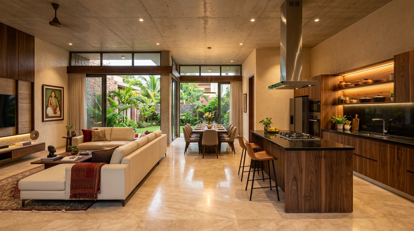 Open Plan Kitchen