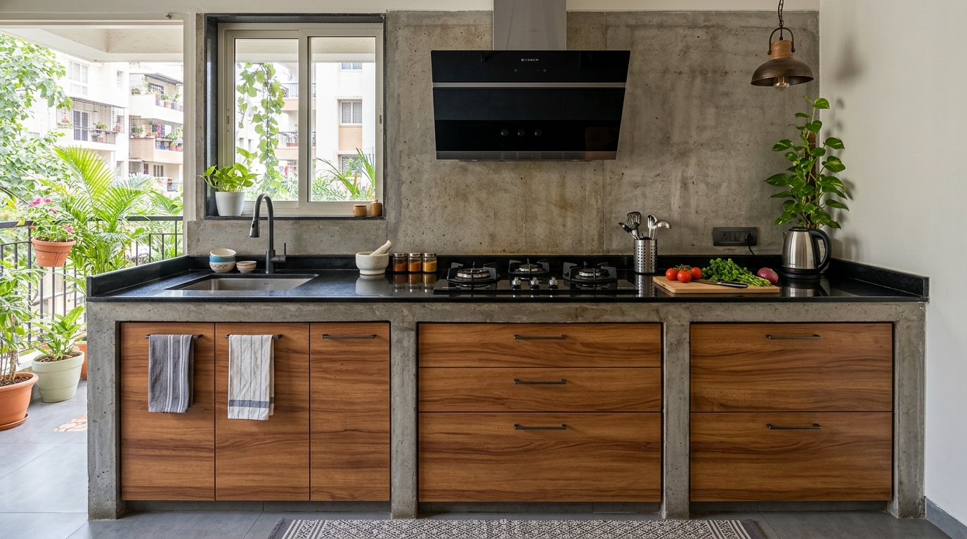 Kitchen Semi-Open